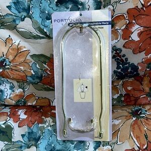 Vintage new in packaging 2003 Portfolio 2 piece Detachable lamp Harp replacement